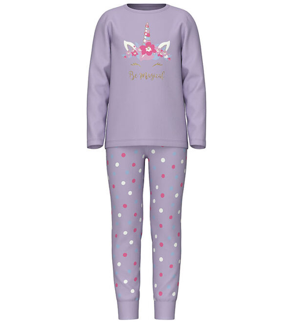 Name It Nattøj - NkfNightset - Noos - Pastel Lilac