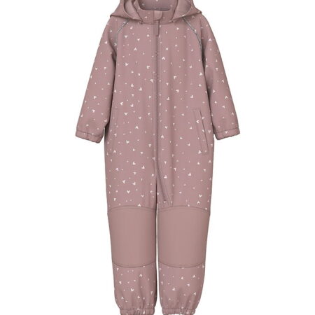 Name It Shoftshelldragt m. Fleece - Noos - NmfAlfa08 - Woodrose/