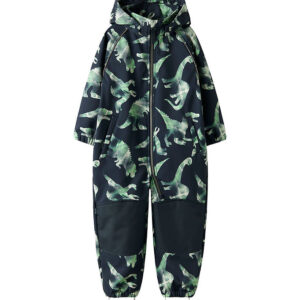 Name It Softshelldragt m. Fleece - Noos - AOP - NmmAlfa - Dark S