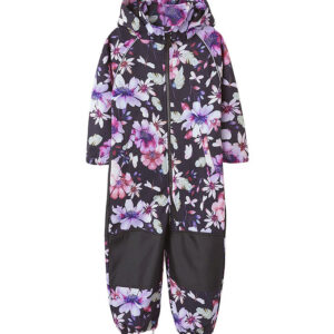 Name It Softshelldragt m. Fleece - Noos - NmfAlfa08 - Sort/Big F