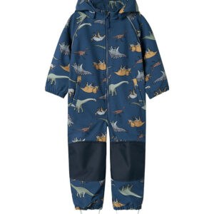 Name It Softshelldragt m. Fleece - Noos - NmmAlfa08 - Dark Demin