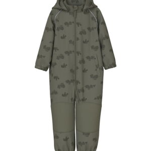 Name It Softshelldragt m. Fleece - Noos - NmmAlfa08 - Dusty Oliv