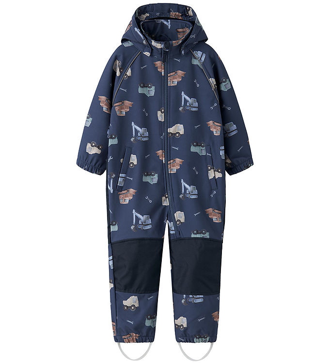 Name It Softshelldragt m. Fleece - Noos - NmmAlfa08 - Oceana