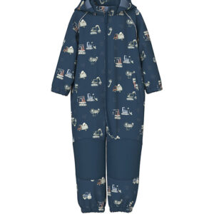 Name It Softshelldragt m. Fleece - Noos - NmmAlfa08 - Sargasso S