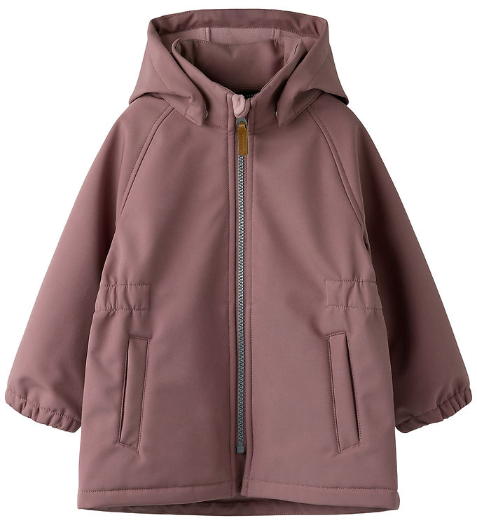 Name It Softshelljakke m. Fleece - Magic - NmfAlfa08 - Grape Sha