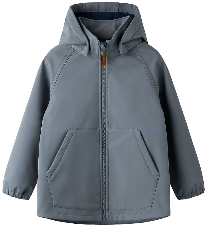 Name It Softshelljakke m. Fleece - Magic - NmmAlfa08 - Flint Sto
