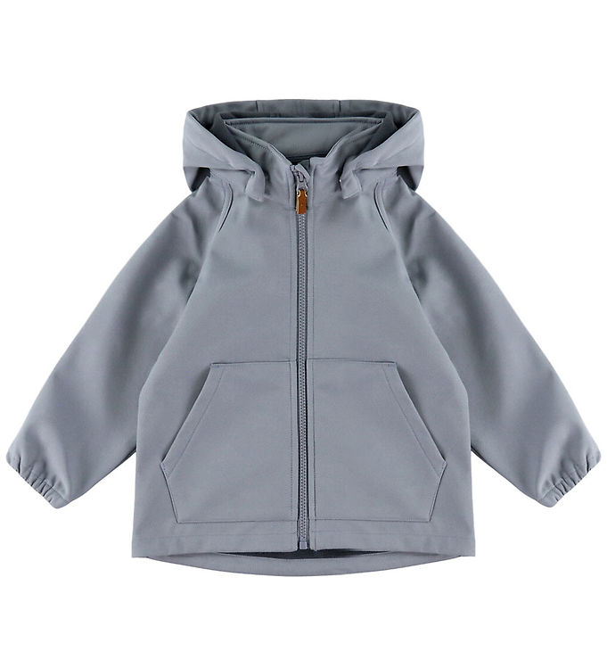 Name It Softshelljakke m. Fleece - Magic - NmmAlfa08 - Light Blu