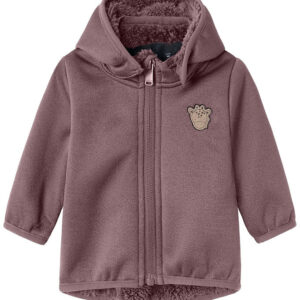 Name It Softshelljakke m. Fleece - NbnMada08 - Grape Shake