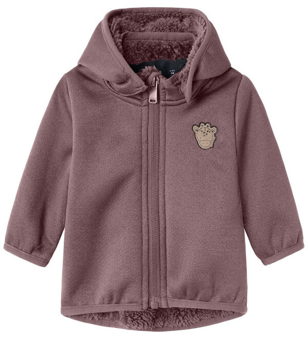 Name It Softshelljakke m. Fleece - NbnMada08 - Grape Shake