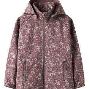 Name It Softshelljakke m. Fleece - NkfAlfa08 - Grape Shake/Dream