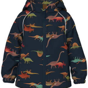 Name It Softshelljakke m. Fleece - NmmAlfa08 - Dark Sapphire/Din