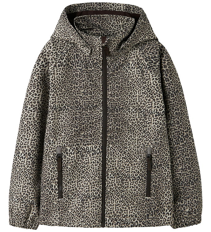 Name It Softshelljakke m. Fleece - Rainy Day/Leo