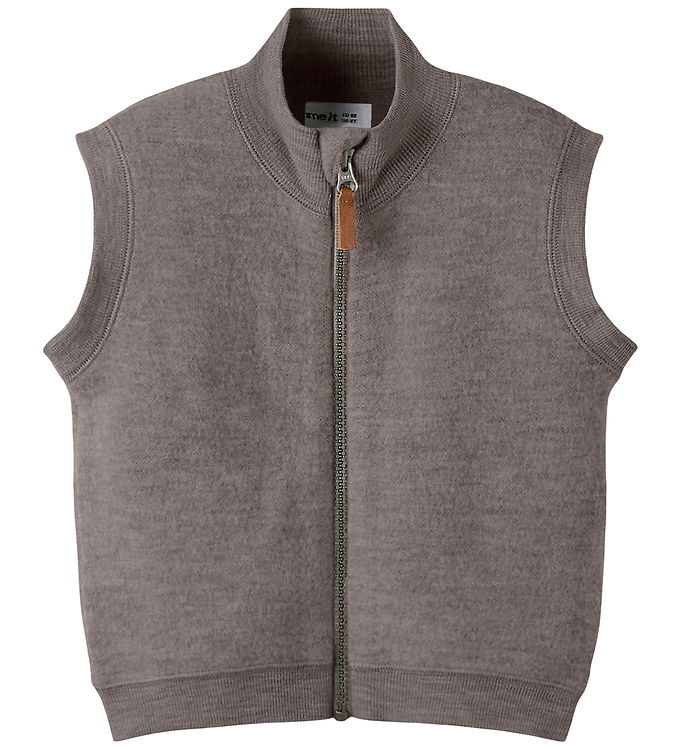 Name It Vest - Uld - NmnWmino - Morel