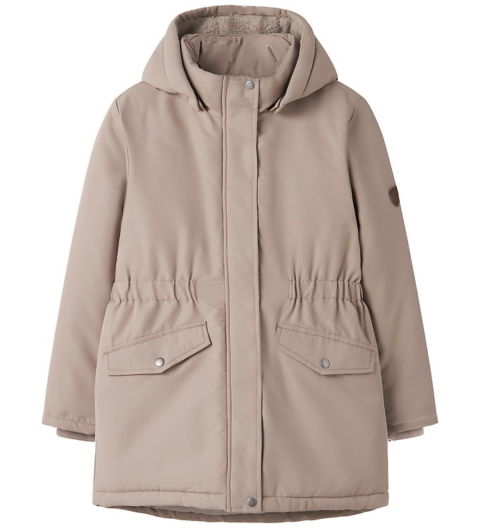 Name It Vinterjakke - NkfMarlow03 - Silver Mink