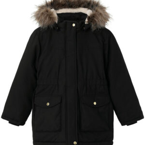 Name It Vinterjakke - NkfMaster05 Parka - Sort