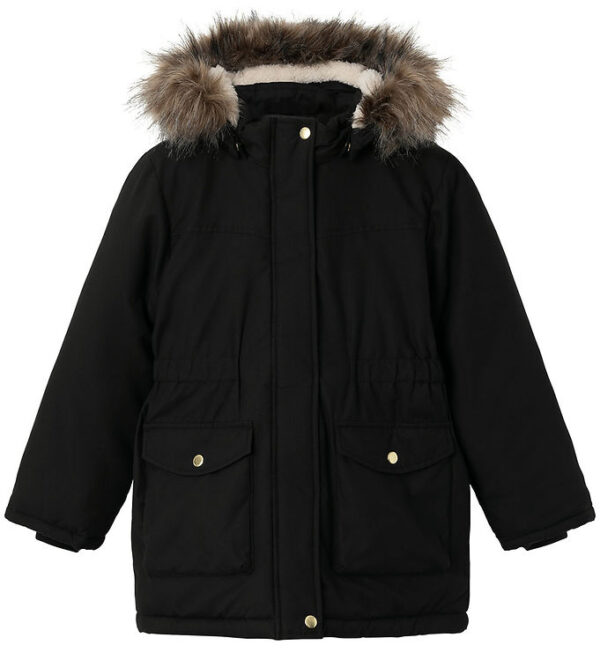 Name It Vinterjakke - NkfMaster05 Parka - Sort