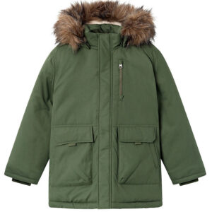 Name It Vinterjakke - NkmMaster05 Parka - Thyme