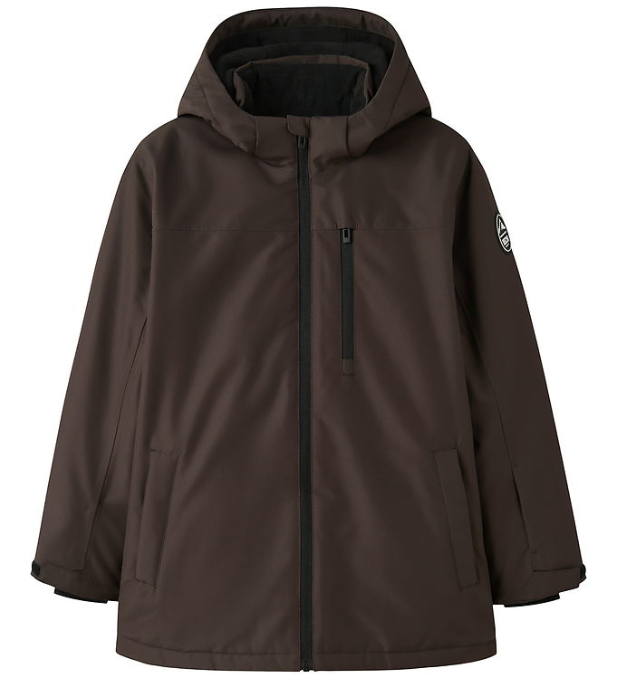 Name It Vinterjakke - NkmSnow10 - Seal Brown