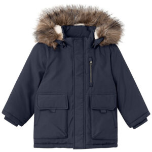 Name It Vinterjakke - NmmMaster05 Parka - Dark Sapphire