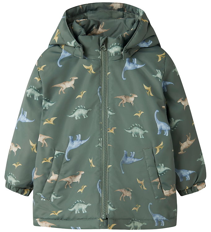 Name It Vinterjakke - Noos - NmmMax - Laurel Wreath/5 Dino
