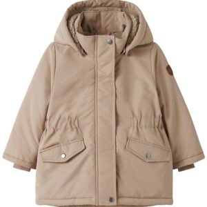 Name It Vinterjakke - Parka - NmfMarlow - Silver Mink