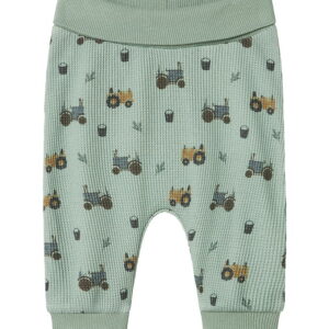Name it Bukser - Vaflet - NbmLactor - Jadeite m. Print