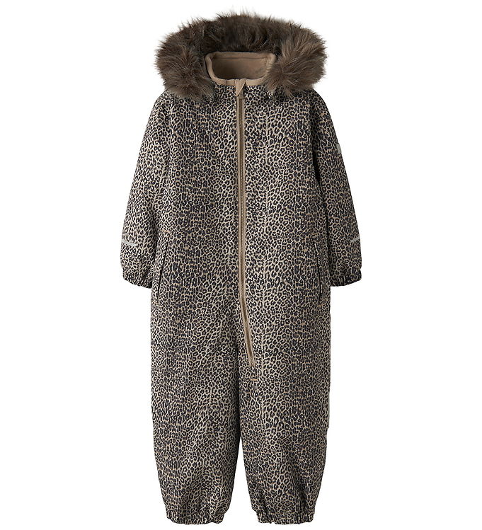 Name it Flyverdragt - NmfSnow10 - Silver Mink/LEO