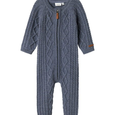 Name it Heldragt - Uld - Strik - NbmWrilla - Folkstone Gray