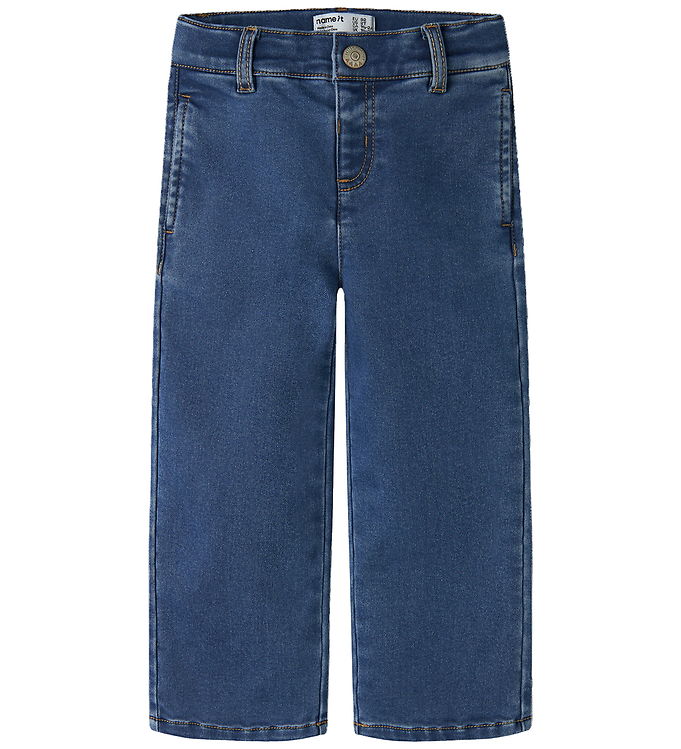Name it Jeans - NmfRose - Wide - Medium Blue Denim
