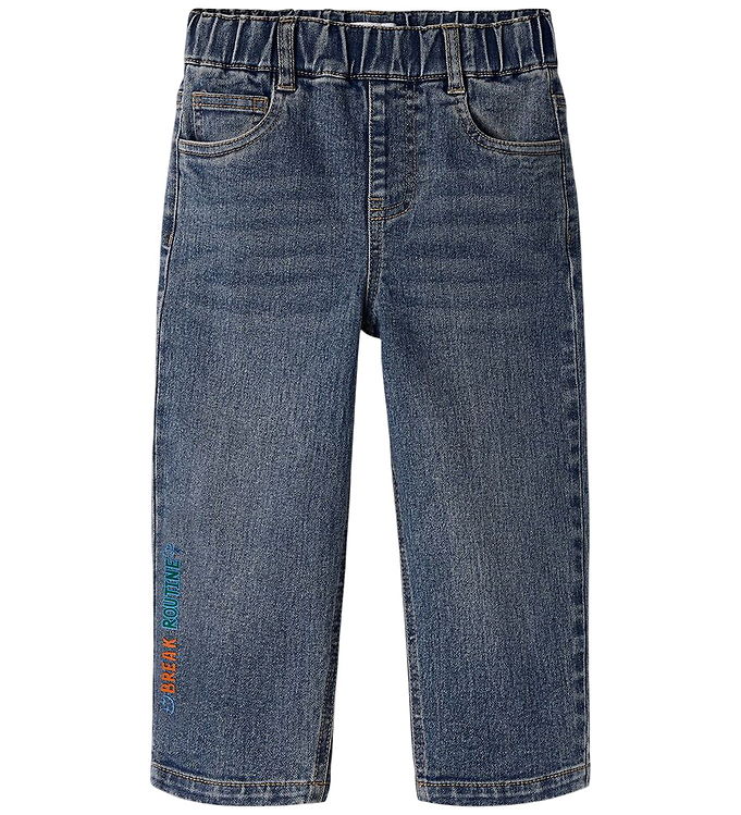 Name it Jeans - NmmBen - Medium Blue Denim/ Print/Break