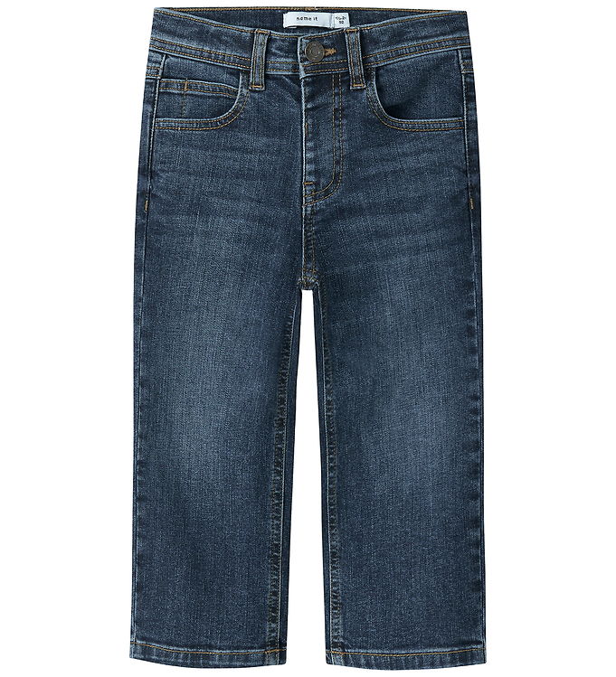 Name it Jeans - NmmRyan - Straight - Dark Blue Denim