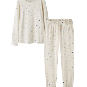 Name it Nattøj 2-Delt - NkfNightset - Peyote Melange