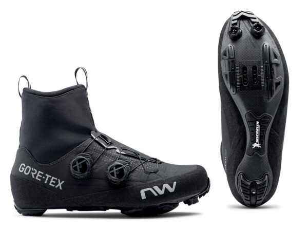 Northwave Flagship GTX - Fuld Carbon Sål - Vinterstøvle - MTB - Sort - Str. 45