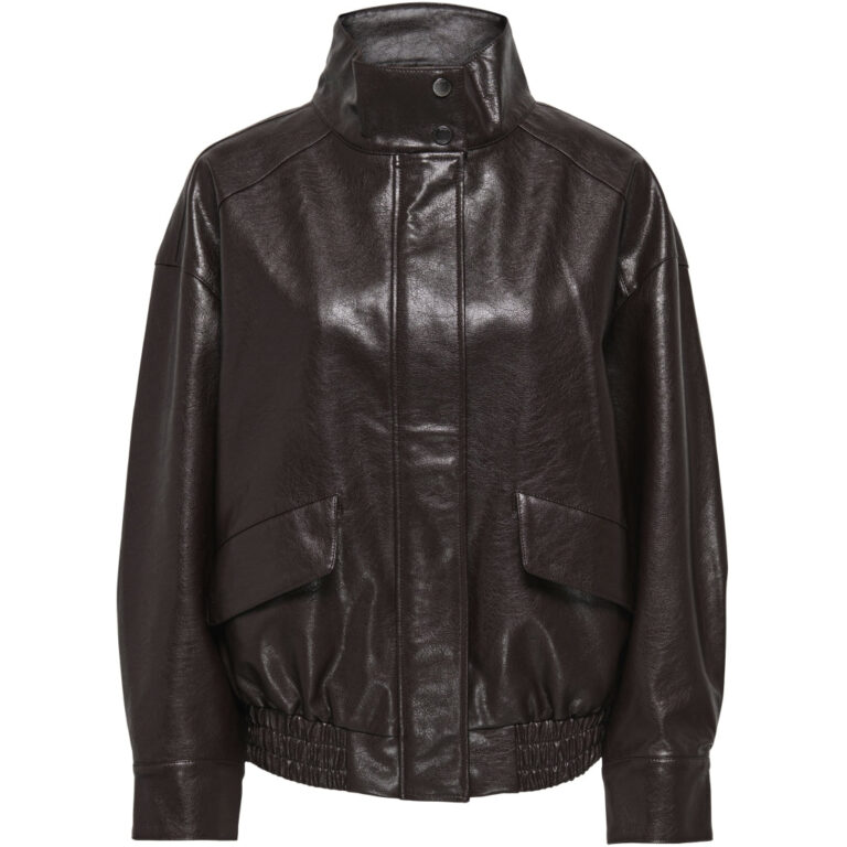 ONLY Dame Jakke Julia Bomber - Chocolate Torte