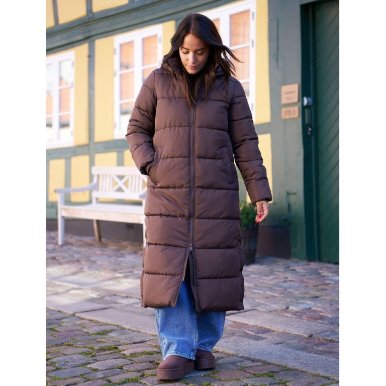 ONLY dame jakke ONLPAULINA - Chocolate Brown