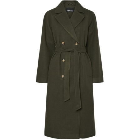 Pieces PCMarbel Dame Forest Night Vinterjakke