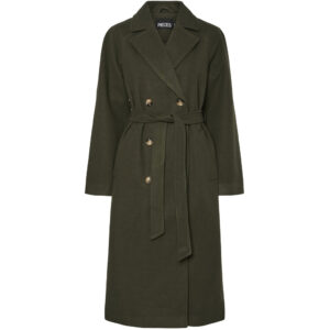 PIECES Dame Jakke PCMarbel - Forest Night