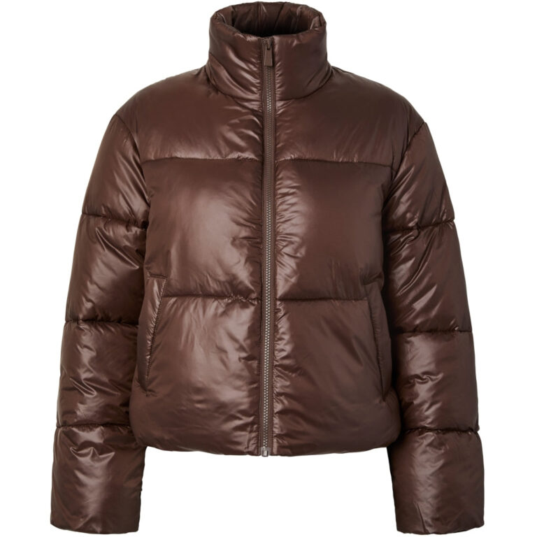 PIECES dame jakke PCAMILIA - Hot Fudge