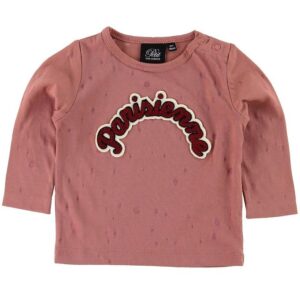 Petit by Sofie Schnoor Bluse - Mørk Rosa m. Patch