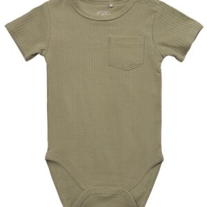 Petit by Sofie Schnoor Body k/æ - Rib - Dusty Green