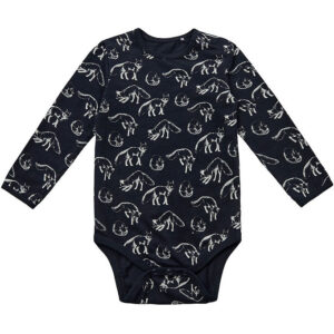 Petit by Sofie Schnoor Body l/æ - Dark Blue m. Ulve