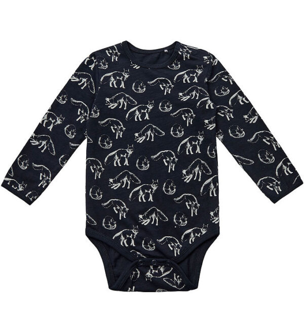 Petit by Sofie Schnoor Body l/æ - Dark Blue m. Ulve