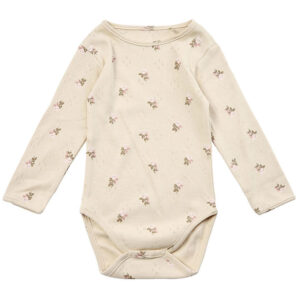 Petit by Sofie Schnoor Body l/æ - Dicte - True m. Blomster