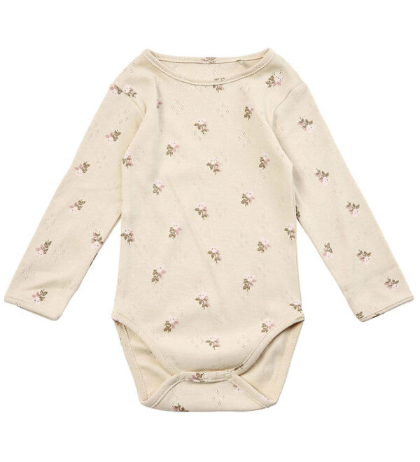 Petit by Sofie Schnoor Body l/æ - Dicte - True m. Blomster