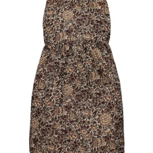 Petit by Sofie Schnoor Kjole - Brown m. Guldglimmer