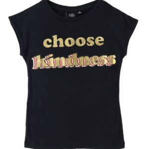 Petit by Sofie Schnoor T-Shirt - Juno - Sort m. Guld