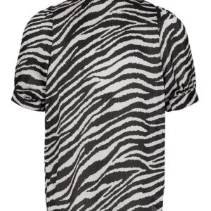 Petit by Sofie Schnoor T-shirt - Sort/Hvid m. Zebraprint