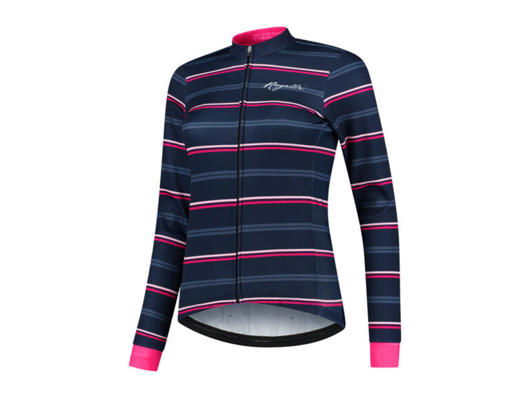 Rogelli Stripe - Vinterjakke Dame - Windtex - Blå pink - Str. 2XL