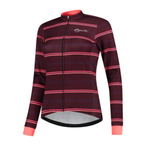 Rogelli Stripe - Vinterjakke Dame - Windtex - Bordeaux coral - Str. XS