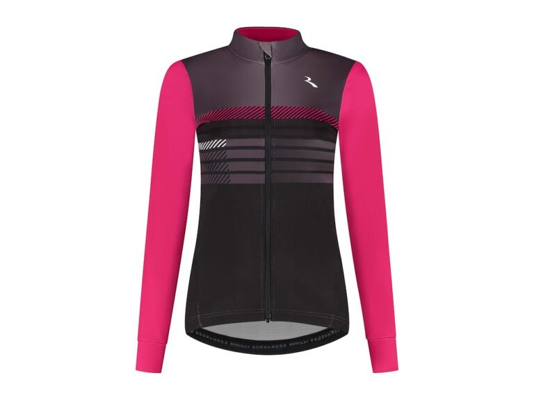 Rogelli Stryde Vinter Jakke - Dame - Pink/Sort - Str. L